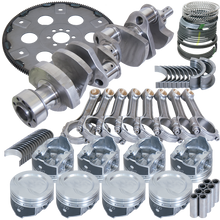 Load image into Gallery viewer, Eagle Chevy 350 1Pc 3.750in Crank 5.700in I-Beam Rod 4.060in Pistons 168 Tooth FP Balanced Assembly