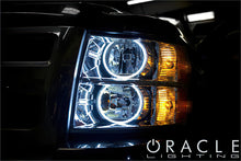 Load image into Gallery viewer, Oracle 07-13 Chevrolet Silverado LED Round Style Headlight Halo Kit - Blue