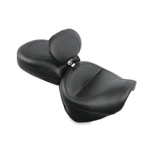 Load image into Gallery viewer, Mustang 99-15 Yamaha Road Star 1600, 1700 Wide Touring 2PC Seat w/Driver Backrest - Black