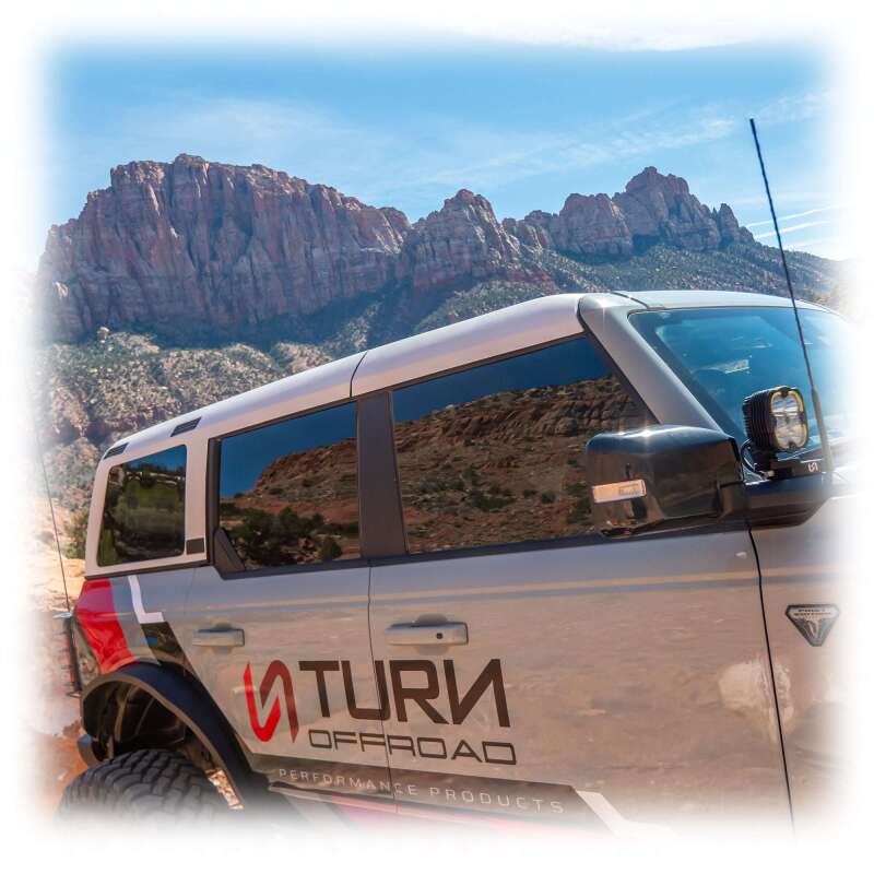 Turn Offroad 21-26 Ford Bronco Hard Top (4 Door) White