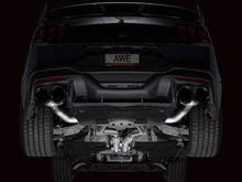 Load image into Gallery viewer, AWE 2024 Ford Mustang Dark Horse S650 RWD Track Edition Cat-Back Exhaust w/ Quad Diamond Black Tips