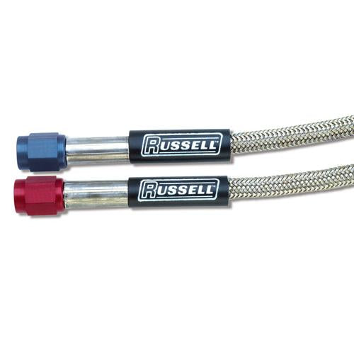 Russell Performance -4 AN 10-foot Pre-Made Nitrous and Fuel Line