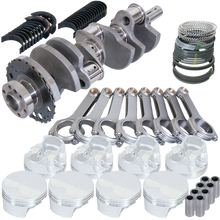 Load image into Gallery viewer, Eagle Chevy LS7 4.125in Crank 24 Tth Reluctor 6.125in H-Beam -5cc 4.135in Pistons Rotating Assembly