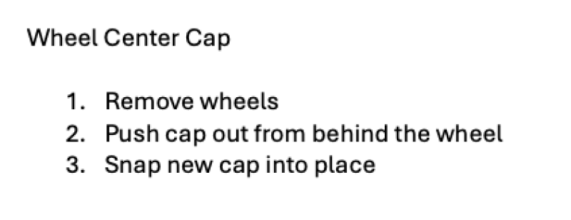 APR Center Cap (Use w/Flow Formed Wheels) - Floating & Self Leveling - Anthercite Grey WHL00045