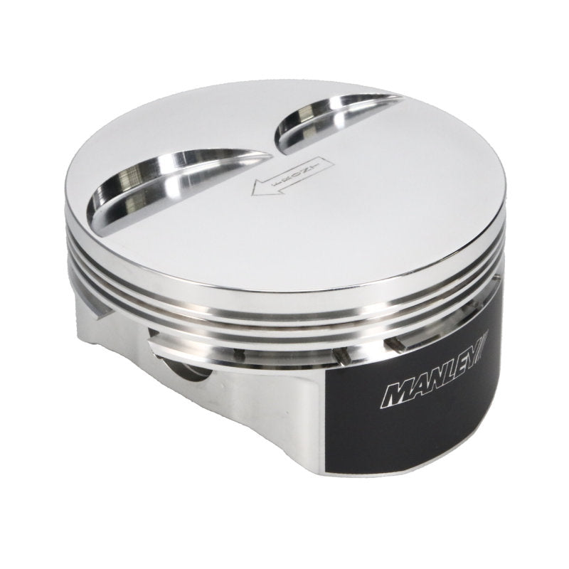 Manley Small Block Chevrolet LS Series -4cc Flat Top Piston Set - GTR Auto