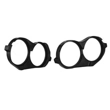Load image into Gallery viewer, DS18 14-23 Harley-Davidson Saddle Bag Mid Bass Adapter Ring 2x 10in ABS Black