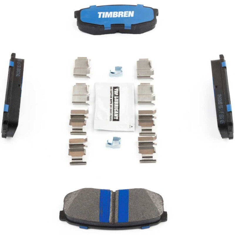 Timbren 08-21 Lexus LX570/Toyota Land Cruiser BES Severe Duty Semi-Metallic Brake Pads - Rear TIM-D1304SD