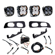 Load image into Gallery viewer, Baja Designs 23-25 Ford Super Duty Squadron Sport/SAE 2.0 Dual Fog Pocket Kit (Diving/Combo) - Clear