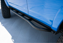 Load image into Gallery viewer, Cali Raised 10-24 Toyota 4Runner Trail Edition Bolt On Rock Sliders - Kick Out / Raw