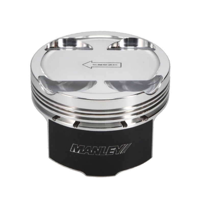Manley 93-98 Toyota Supra Turbo (2JZGTE) 86.5mm +.5mm Oversized Bore 8.5:1 Dish Piston Set with Ring - GTR Auto