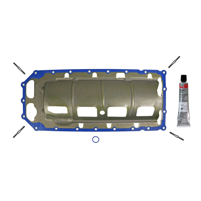 Fel-Pro RAM 1500 Engine Oil Pan Gasket Set PermaDry molded rubber, Oil Pan SnapUps Included
