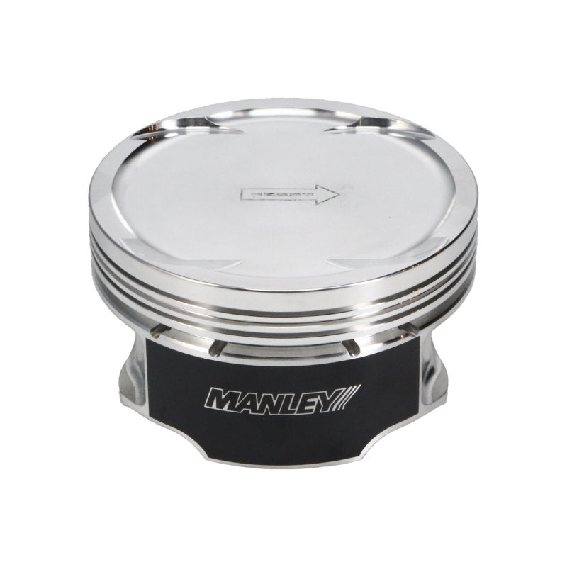 Manley 03-07 Nissan 350Z/Maxima 81.4mm Stroker 96.00mm +.5mm Bore 8.5:1 Dish Piston Set w/ Rings - GTR Auto