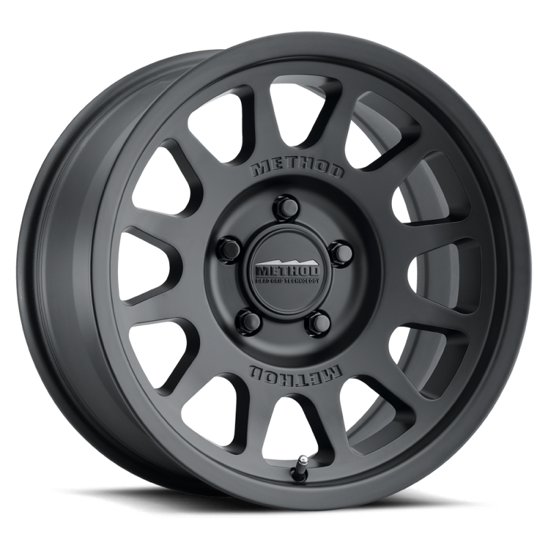 Method MR703 17x8.5 35mm Offset 5x150 110.5mm CB Bead Grip Matte Black Wheel MR70378558335