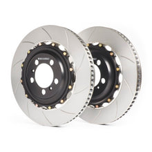 Load image into Gallery viewer, GiroDisc 2022+ Lotus Emira 350mm Slotted Rear Rotors