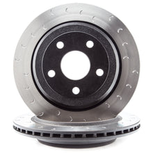 Load image into Gallery viewer, Alcon 2007+ Jeep JK-JL 330x22mm Rotors 4-Piston Calipers Rear Brake Kit (Includes Brake Lines) - Red ALABKR5059D12