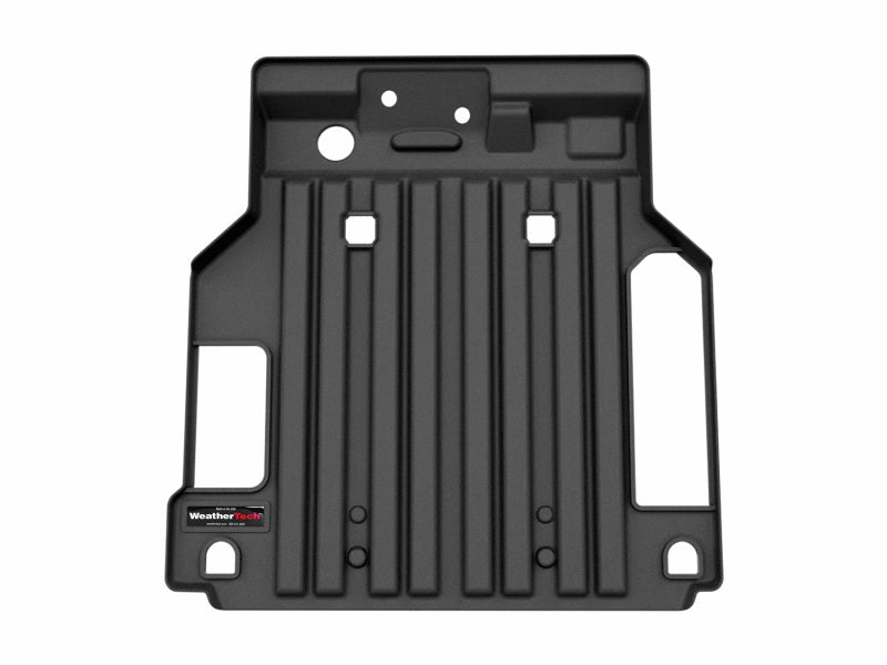 WeatherTech 2024 Chevrolet Silverado EV Behind 2nd Row Cargo Liners - Black 401863