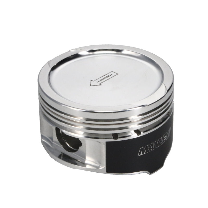 Manley Ford 4.6L/5.4L (3Valve) 3.582in Bore -6.5cc Dish Platinum Series Dish Piston Set - GTR Auto