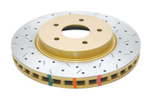 Load image into Gallery viewer, DBA 8/98+ Nissan Skyline R34 GTT Front Cross Drilled Slotted 4000 Series Rotor