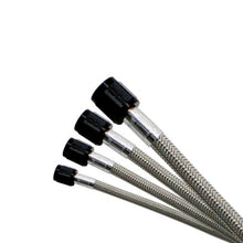 Load image into Gallery viewer, Nitrous Express -4AN SS Braided SHO Hose 12.5in - Black