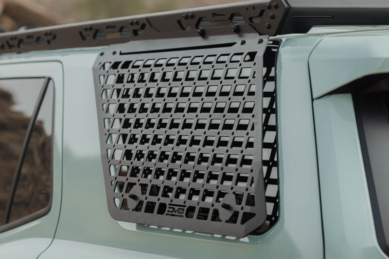 DV8 25-26 Toyota 4Runner Exterior Window Molle for DV8 Roof Rack - Driver RRTF3-02EMD