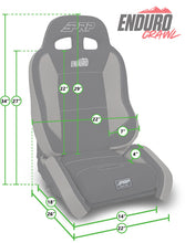 Load image into Gallery viewer, PRP 03-06 Jeep Wrangler TJ Enduro Elite Suspension Seat Crawl Edition - Black (Pair)