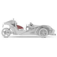 Load image into Gallery viewer, DS18 2015+ Polaris Slingshot Arm Rest Enclosure Fits 2x 6.5in Speakers (Not Included)