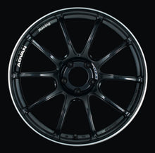 Load image into Gallery viewer, Advan RZII 17x8 +54 5x114.3 Racing Gloss Black and Ring Wheel