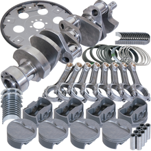 Load image into Gallery viewer, Eagle Chevy LT1350 1Pc 3.750in Crank 6.000in I-Beam 4.030in Pistons 168 Tooth FP Balanced Assembly