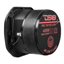 Load image into Gallery viewer, DS18 4in Super Bullet Tweeter 200 Watts RMS 1.5in Titanium Vc 8 ohm Black