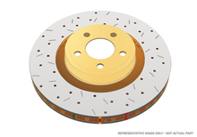 Load image into Gallery viewer, DBA 07-09 Mini Cooper w/ 294mm John Cooper works Brake kit Front Drilled &amp; Slotted 4000 Series Rotor DBA42524XS