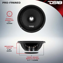 Load image into Gallery viewer, DS18 6.5in 225 Watts RMS 4 ohm Neodymium Full Range Loudspeaker