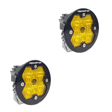 Load image into Gallery viewer, Baja Designs Squadron-R 2.0 Sport (Pair) LED Wide Cornering / No Harness - Baja Amber