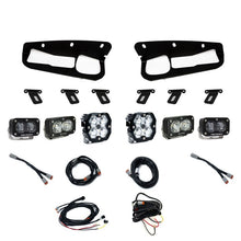 Load image into Gallery viewer, Baja Designs 21-25 Ford Bronco Squadron 2.0 Pro (Spot) / S2 SAE / S2 Pro D/C FPK Steel Bumper -Clear