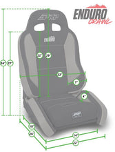 Load image into Gallery viewer, PRP EnduroCrawl Reclining Suspension Seat - Black/Green Tweed - Passenger