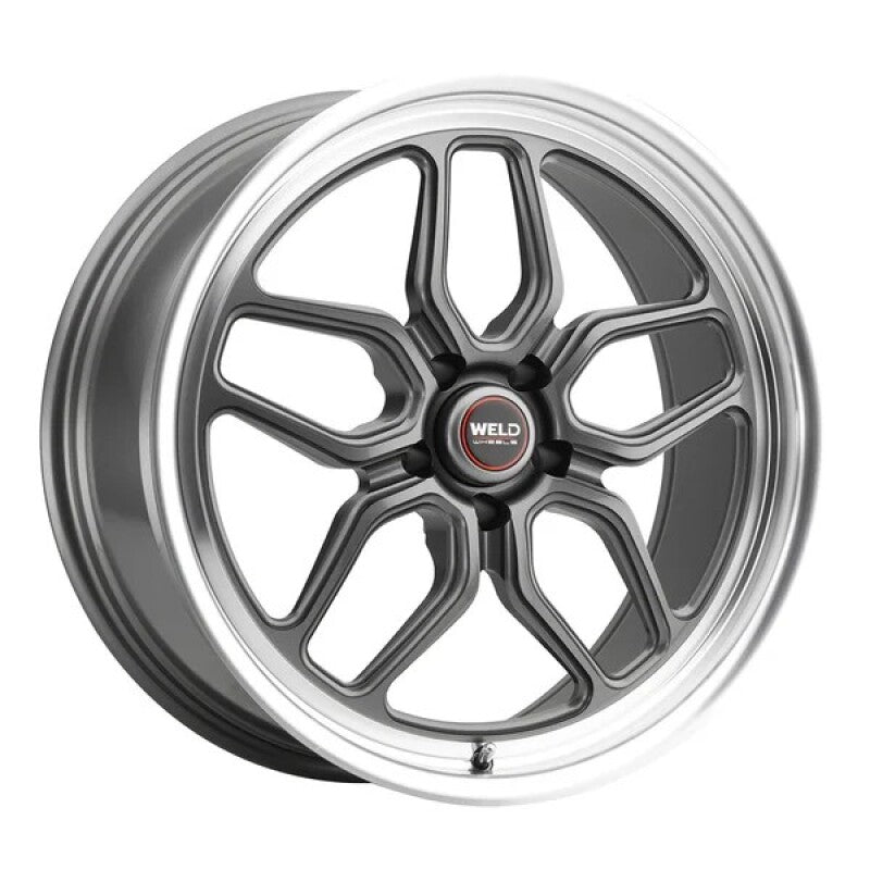 Weld S108 22X8.5 Laguna 5X127 ET06 BS5.00 Gloss Gun Diamond Lip 78.1 S10828573500
