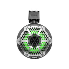 Load image into Gallery viewer, DS18 Marine And Psports With Built In 6.5in 1in Driver 150 Watts RMS RGB LED Lights Black Crbn Fiber