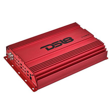 Load image into Gallery viewer, DS18 4-Channel Amp 2x 1000/4ohm Bridge 4 x 550/2ohm 4 x 300/4ohm Watts RMS Red