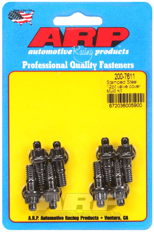 ARP Stamped Steel 12pt Valve Cover Stud Kit - GTR Auto