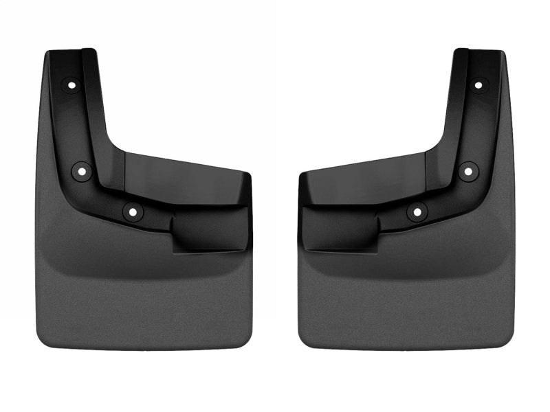 WeatherTech 2024 Ford Ranger (No Raptor) No Drill Front MudFlaps - Black 110186