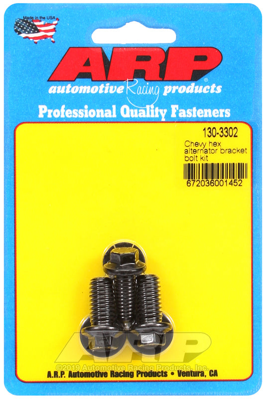 ARP Chevy Hex Alternator Bracket Bolt Kit - GTR Auto