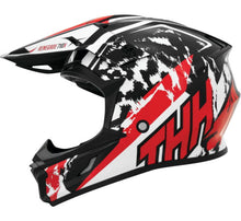 Load image into Gallery viewer, THH Helmets T710XR Renegade White/Red Youth - Small