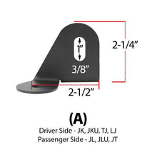 Load image into Gallery viewer, Rugged Radios Antenna Mount for Jeep Wrangler TJ LJ JK JL and Gladiator JT Jeep B Mount