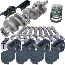 Load image into Gallery viewer, Eagle Ford 302 TW Heads 3.400in Crank 5.400in I-Beam Rods -6cc 4.030in Pistons Rotating Assembly