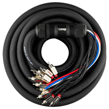 Load image into Gallery viewer, DS18 Medusa Wire Pack 10 Channel RCA 4 x 12GA OFC Power Wire 50-Feet