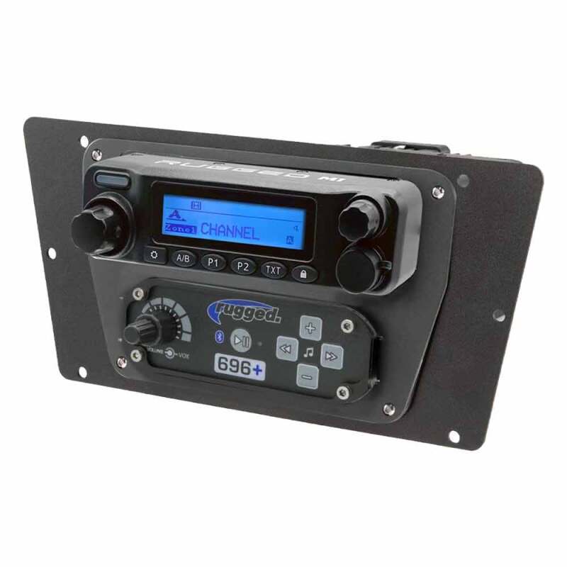 Rugged Radios Yamaha YXZ 1000R Complete Comm Kit w/ BT 2-Way Radio STX Stereo / G1 GMRS