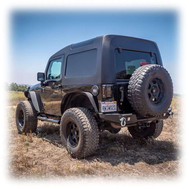 Turn Offroad 2007-2018 Jeep JK 2 Door Safari Style Hardtop Primer (Paintable) HTJKSF-M2P