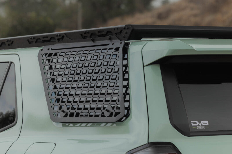 DV8 25-26 Toyota 4Runner Exterior Window Molle for DV8 Roof Rack - Driver RRTF3-02EMD