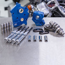 Load image into Gallery viewer, S&amp;S Cycle 2017+ M8 Models Gear Drive 475G Cam Chest Kit w/ Chrm Pushrod Tubes - WC - Incl. VVT