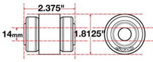 Load image into Gallery viewer, SPC Performance Flex Joint xAxis Jeep JK Rear UCA 14mm X 2 X 1.8125