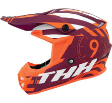 Load image into Gallery viewer, THH Helmets T730X Twister Purple/Orange Youth - Small